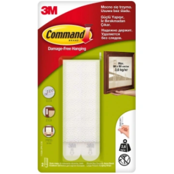 Fiksējoši klipši rāmjiem 3M Command (L) 3M112911 5