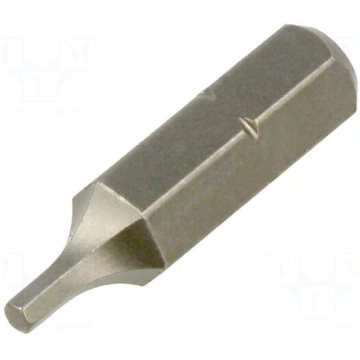 Screwdriver bit | hex key | HEX 2mm | 1/4" | Overa