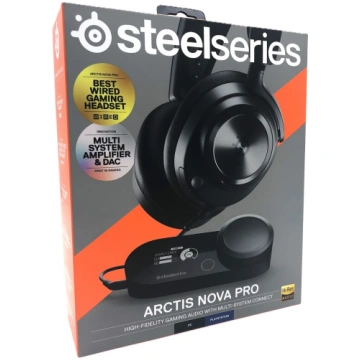 SteelSeries Arctis Nova Pro Wired Headphones Black