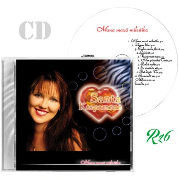 CD SANTA KASPARSONE - Mana mazā mīlestība