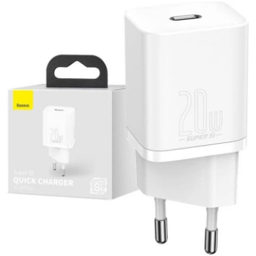 Baseus Super Si ātrā lādētājs 1C CCSUP-B02, AC 100