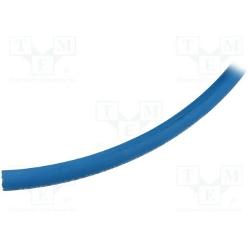 Hose; 20bar; EPDM; Tube in.diam: 9.5mm; blue; Bend