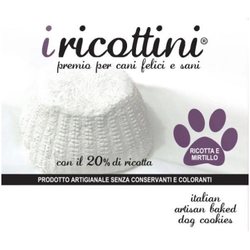 IRICOTTINI RICOTTA&MIRTILLO 300 GR Scodinzolando