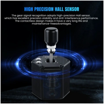 SIMSONN 6+R H Gear Shifter PC USB Simulator Simrac