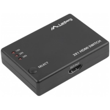 LANBERG VIDEO SWITCH 3X HDMI + MICRO USB PORT SWV-