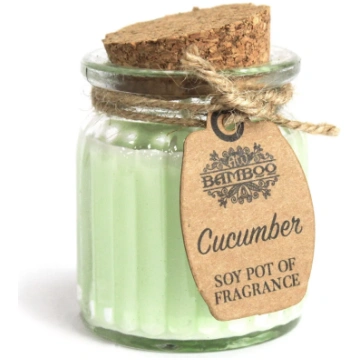 Sojas vaska svece Cucumber (20h)