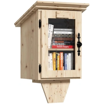 MSFE Children"s Bookcase, Double Small Library Box