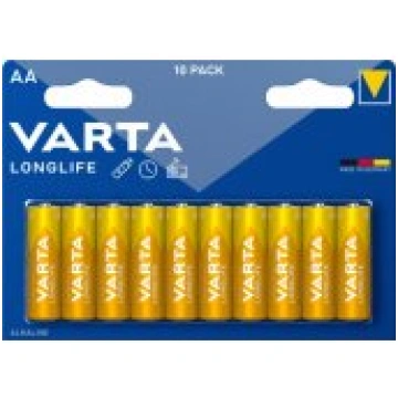 Varta Longlife AA / LR6 10pcs Baterijas 4106101461