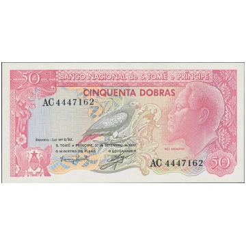 Saint Thomas & Prince, 50 Dobras 1982 WB8873