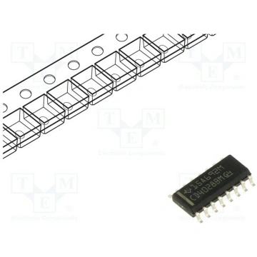 IC: digital; BCD to decimal,decoder; IN: 4; CMOS; 