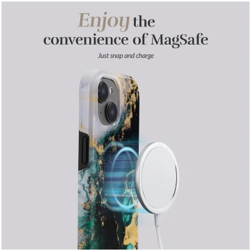 MIO Green Marble Magsafe Compatible for iPhone 17 