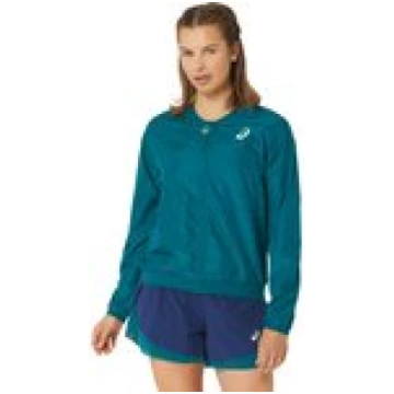 Asics Nagino Tennis Bomber Jacket - rich teal