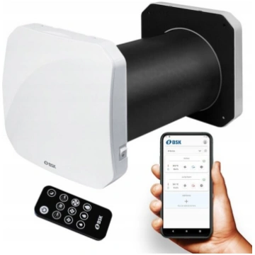 Sienas mini rekuperators BSK Zephyr Mini Nav norād