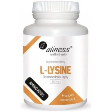 L-Lysine 500 mg Aliness 100 caps