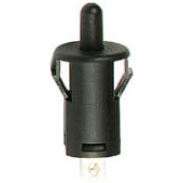 PUSH-BUTTON SWITCH ON-(OFF) BLACK 2A - 250V | R185