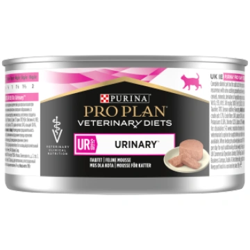 PURINA Veterinary PVD UR Urinary Cat Indyk 195g pu