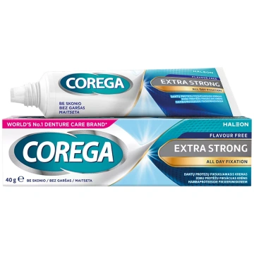 COREGA Extra Strong fiksācijas krēms zobu protēzēm