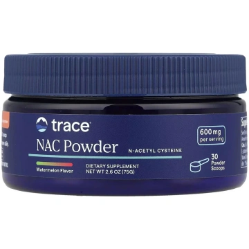 Trace Minerals NAC 600mg milteliai, 75g