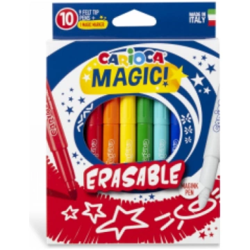 *Flomāsteri CARIOCA ERASABLE, 9+1 krāsas RIM431822