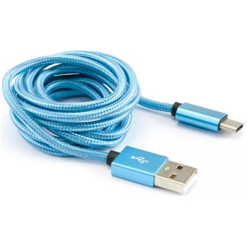 Sbox USB->Type C M/M 1.5m CTYPE-1.5BL Blue
