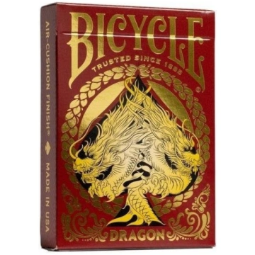 Kartes Dragon Red Bicycle Cartamundi