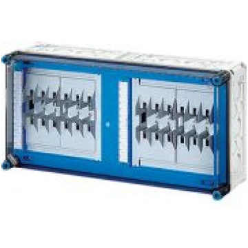 Mi HRC fuse box 4xHRC 00, 3-pole, busbar 400 A, 5-