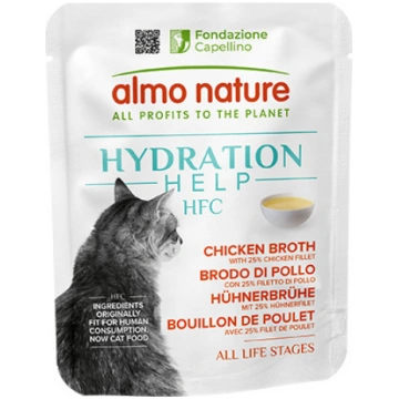Almo Nature HFC Hydration Help vistas buljons ar v