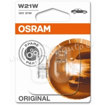 O7505-02B - W21W OSRAM Original W21W 12V 21W W3x16
