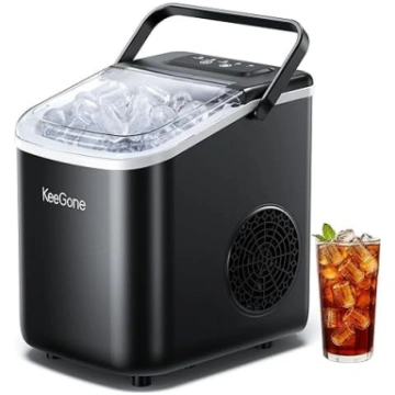 Eiswürfelmaschine Klein mit 1,2 Litre Wassertank 9