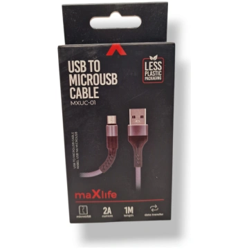 maXlife USB To Lightning Cable MXUC-01 (Nylon)