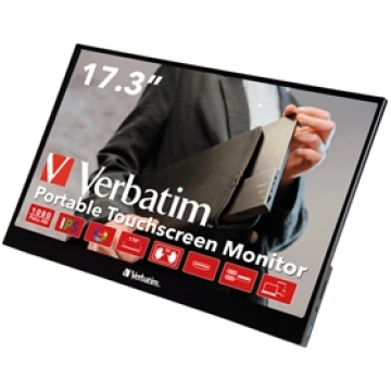 Verbatim PMT-17 Portable Touchscreen Monitor 49593