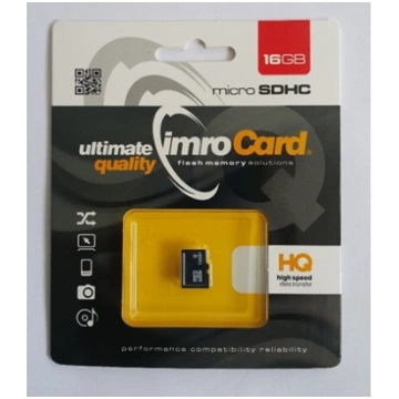 Imro Memory Card microSDHC 16GB / cl. 6 MicroSD4/1