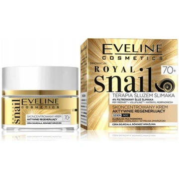 Eveline Royal Snail 70+ izlīdzinošs sejas krēms no