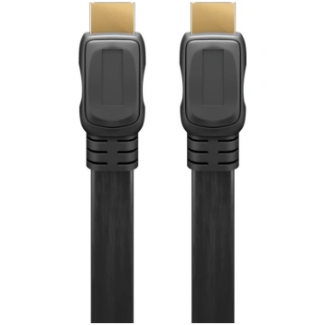 Goobay Slim HDMI 2.0 with Ethernet 5 m Flat Cable 