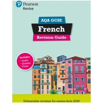 Pearson Revise AQA GCSE French Revision Guide incl
