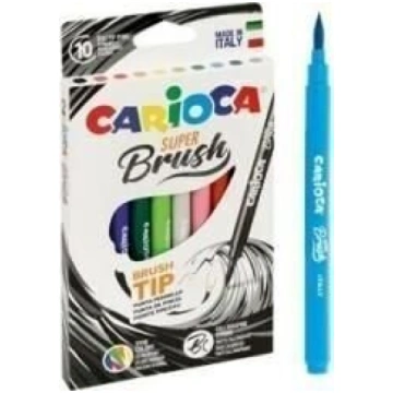 Flomāsteri Carioca Super Brush, 10 krāsas