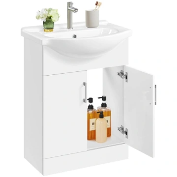 Yaheetech Vanity Unit Bathroom Cabinet with Sink B