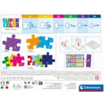 Clementoni _7466623 Clementoni puzzle 10in1 Barbie