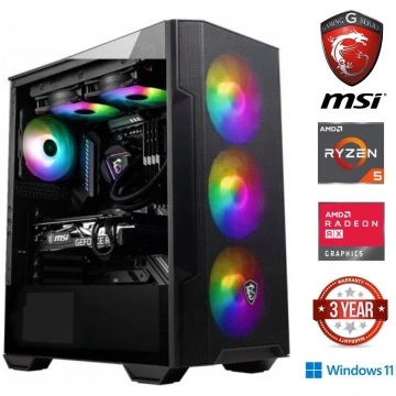 Stacionārs dators Mdata Gaming Gaming Ryzen 5 5600