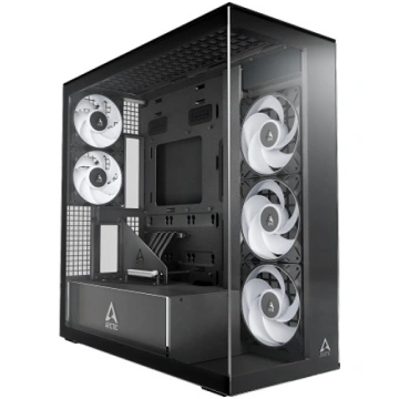 ARCTIC Premium E-ATX PC Case Xtender VG Black (Cle