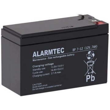 AGM Alarmtec akumulators BP 12V 7Ah