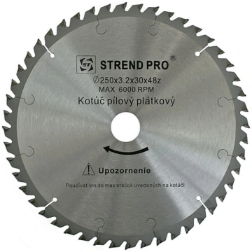 Zāģa disks kokam 160x2,5x20 48 zobi Strend Pro, SK