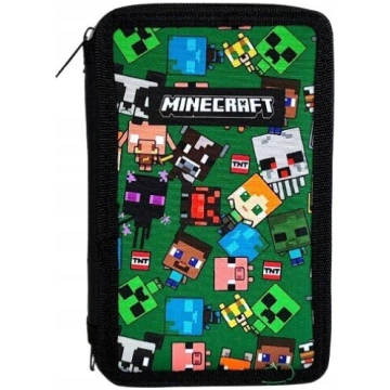 Minecraft 3 līmeņu pildīts zīmuļu maciņš