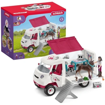 Schleich 42439 – Mobilais veterinārārsts komplekts