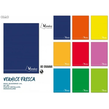 CIAC VERNICE FRESCA MAX QUADERNONE MONOCOLORE 80GR