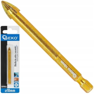 Wierto Geko Wierto do szka i ceramiki HEX 10mm (50