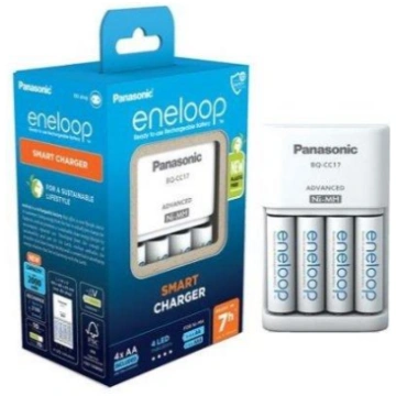 Panasonic Eneloop Smart Baterijas Lādētājs + 4x AA