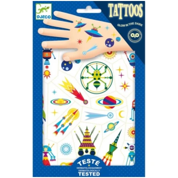 Tetovējumi - Kosmoss Djeco, DJ09590, 50 gab