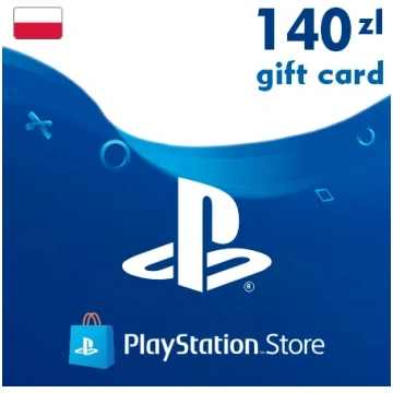 PSN karte 140 PLN (Polija) - PlayStation dāvanu ka