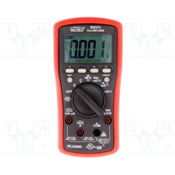 Digital multimeter; USB; LCD; (6000); Bargraph: 24